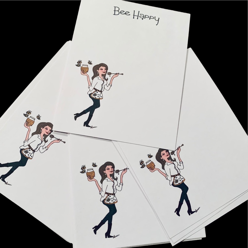 Be my Honey Bee handmade notecards my art - Picture 2 of 5